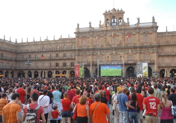 La Final De España Se Podrá Ver En Una Pantalla Gigante En La Plaza